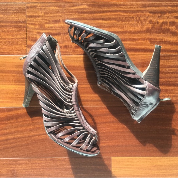 Crown Vintage Strappy Heels - Picture 1 of 8